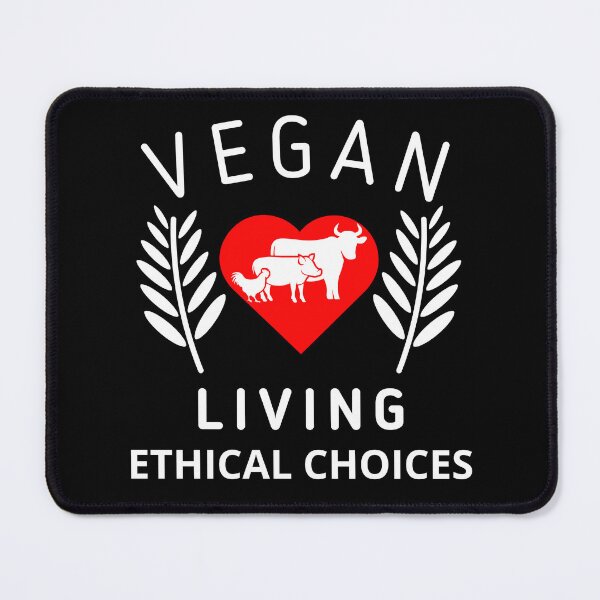 Item preview, vegan slogan designed and sold by MG-MagicGallery.