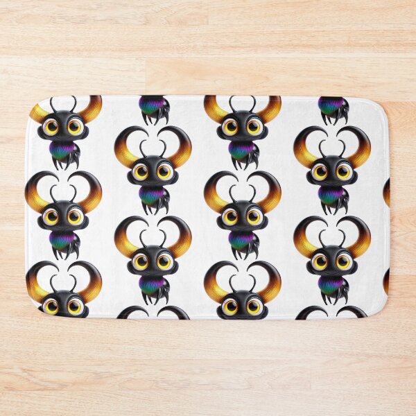 Item preview, Adorable Horned Beetle designed and sold by Sillytoe.