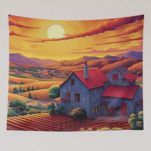 Item preview, Peaceful Landscape  designed and sold by Myra365Art.