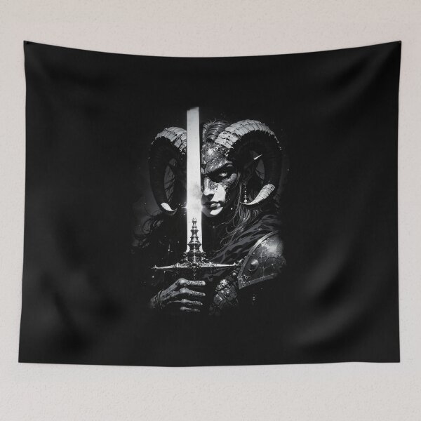 Item preview, The Monochrome Demon designed and sold by Abraxas' Fantasy Shop.