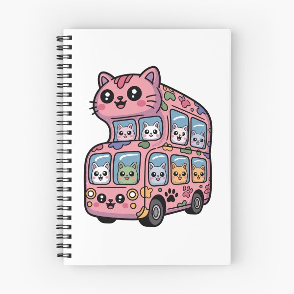 Item preview, Bubblegum Retro Cat Bus designed and sold by SignumShop.