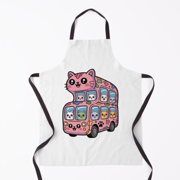 Item preview, Bubblegum Retro Cat Bus designed and sold by SignumShop.