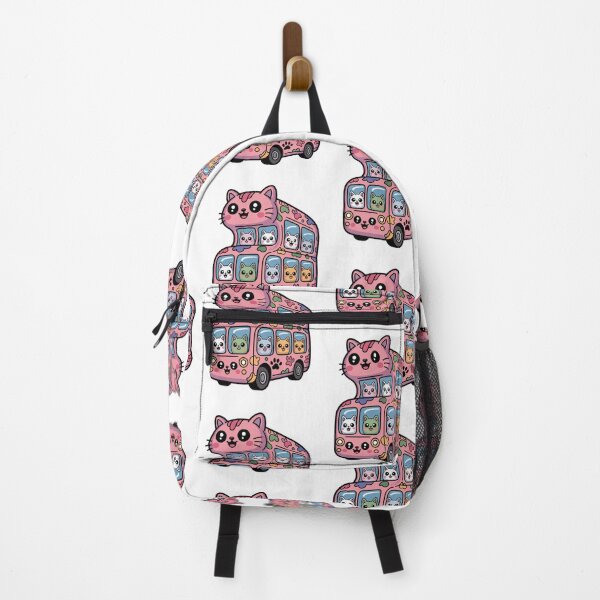 Item preview, Bubblegum Retro Cat Bus designed and sold by SignumShop.