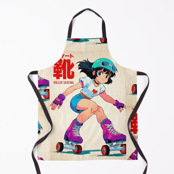 Item preview, Kawaii Roller skate Anime Design designed and sold by Kiranimeverse.