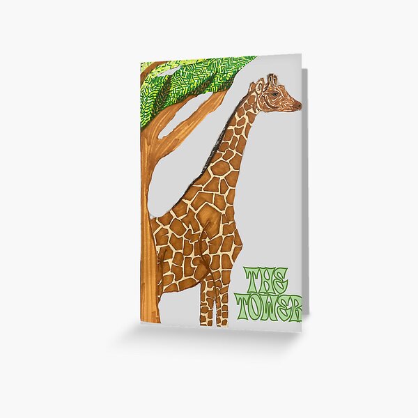 Item preview, The Tower: Reticulated Giraffe designed and sold by katy_did_it_.
