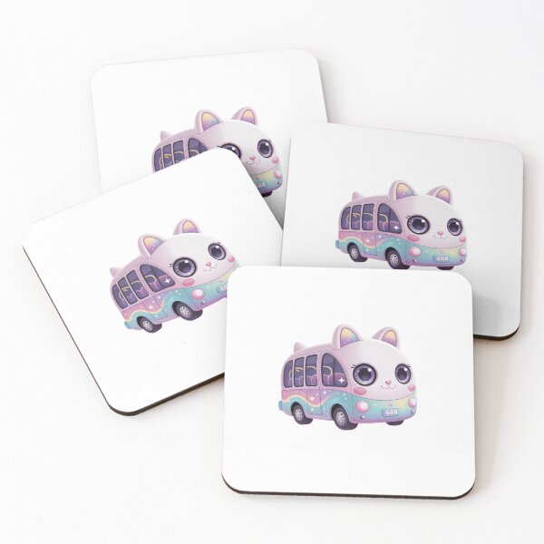 Item preview, Dreamy Pastel Cat Bus designed and sold by SignumShop.