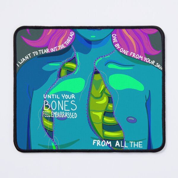 Item preview, i don’t care if you’re contagious designed and sold by w0nd3rland art shop.