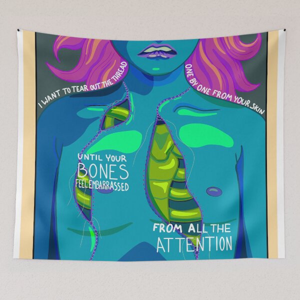 Item preview, i don’t care if you’re contagious  designed and sold by w0nd3rland art shop.