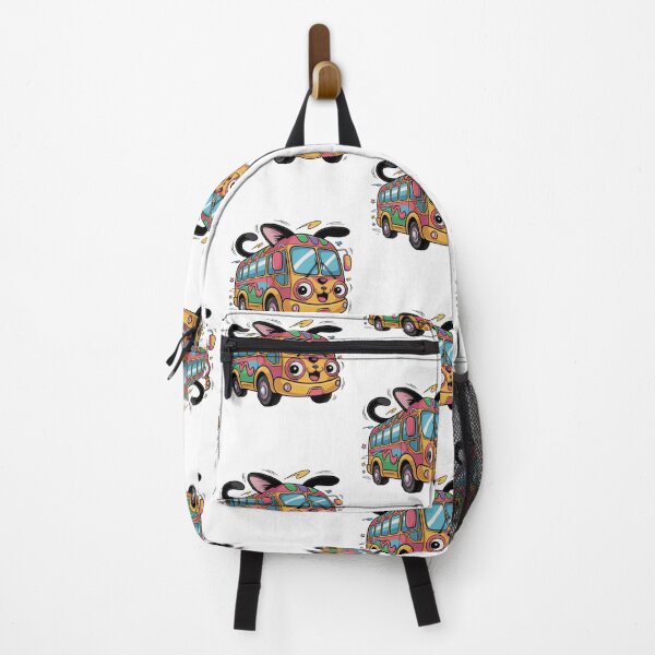 Item preview, Funky Cartoon Cat Bus designed and sold by SignumShop.