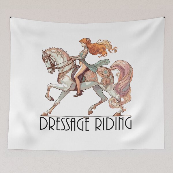 Item preview, Dressage riding horse noble dynamic gift designed and sold by Pineapple-Tree.
