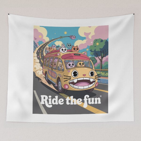 Item preview, Happy Adventure Cat Bus designed and sold by SignumShop.