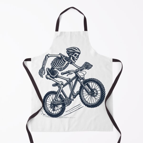 Item preview, Mountainbike Retro Bicycle Skeleton Style designed and sold by LuminOrb.