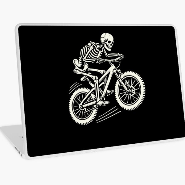 Item preview, Skeleton On Bicycle Mountain Bike Adventure designed and sold by LuminOrb.
