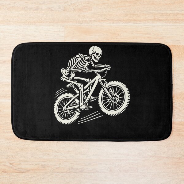 Item preview, Skeleton On Bicycle Mountain Bike Adventure designed and sold by LuminOrb.