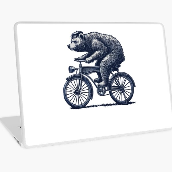 Item preview, Bear On A Bike For Bicycle Lovers designed and sold by LuminOrb.