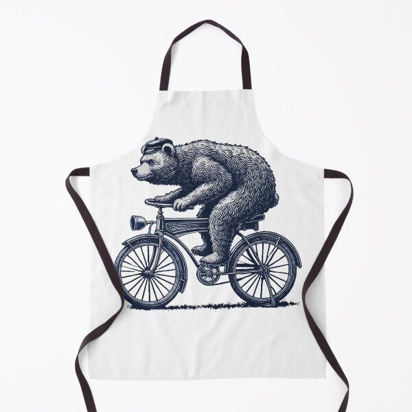 Item preview, Bear On A Bike For Bicycle Lovers designed and sold by LuminOrb.