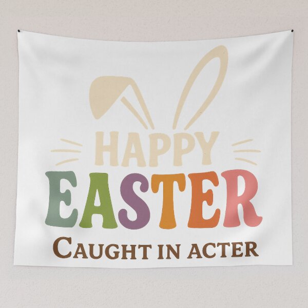 Item preview, Happy Easter - Caught in Acter designed and sold by Kunst-Shirt.