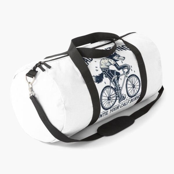 Item preview, Mad Sprinting Bicycle Wolf Calf Burns designed and sold by LuminOrb.