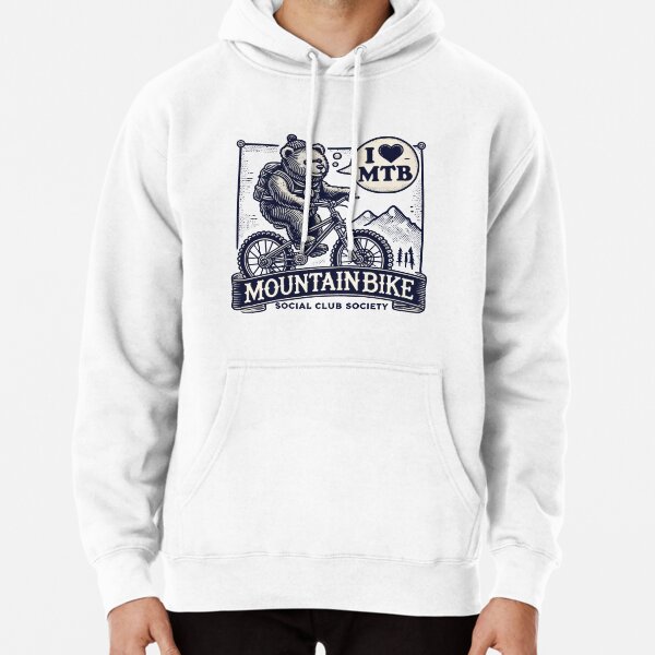 Item preview, Bicycle Retro Mtb Bär Bicycle Lover designed and sold by LuminOrb.