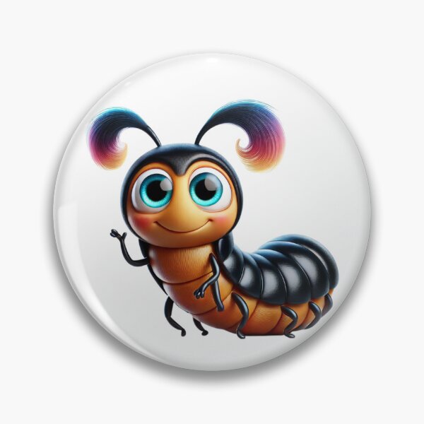 Item preview, Adorable Mealworm Beetle designed and sold by Sillytoe.