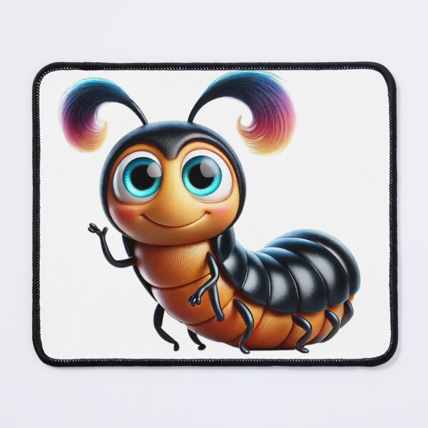 Item preview, Adorable Mealworm Beetle designed and sold by Sillytoe.