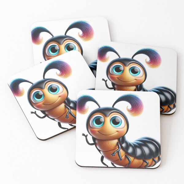 Item preview, Adorable Mealworm Beetle designed and sold by Sillytoe.