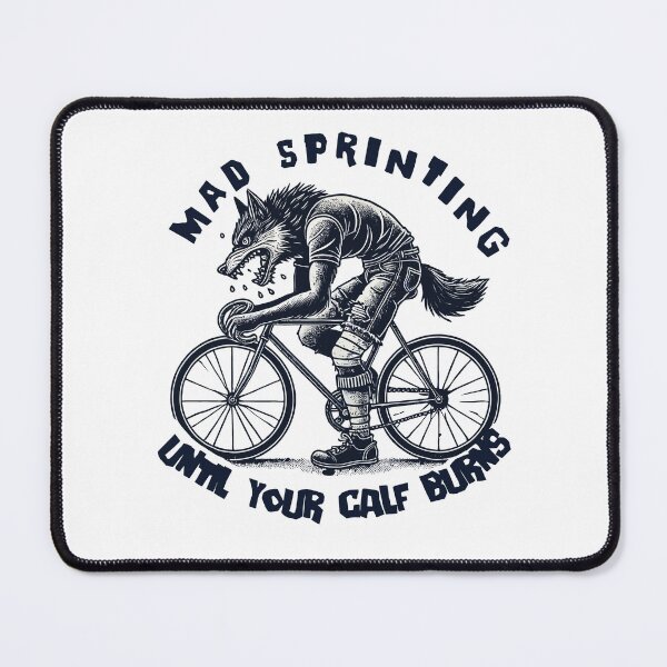 Item preview, Mad Sprinting Bike Until Your Leg Brings designed and sold by LuminOrb.