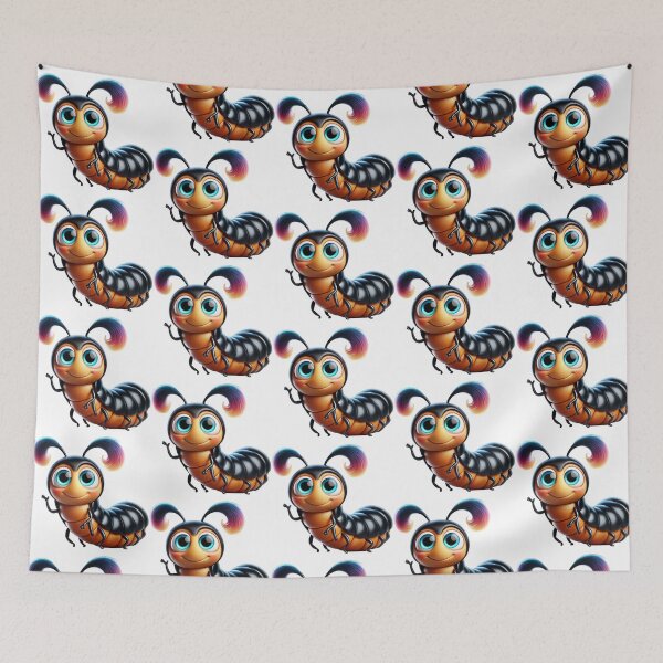 Item preview, Adorable Mealworm Beetle designed and sold by Sillytoe.