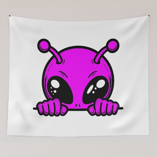 Item preview, Funny Peaking Alien designed and sold by roswellboutique.