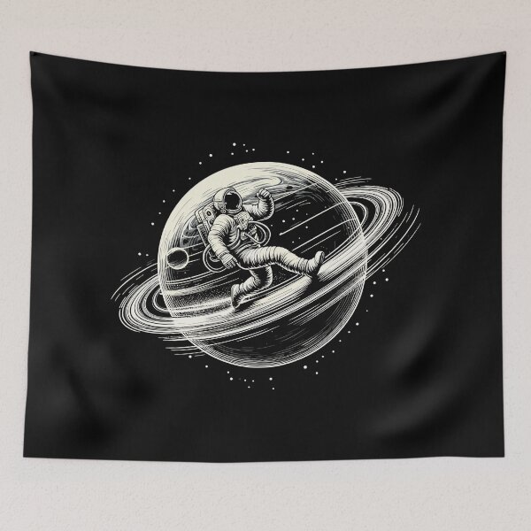 Item preview, Astronaut Planet Big Goals Orbit Jogging Gift designed and sold by Pineapple-Tree.
