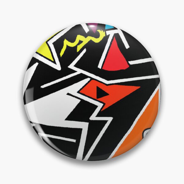 Item preview, 90's Abstract Pop Art designed and sold by ZandarStone.