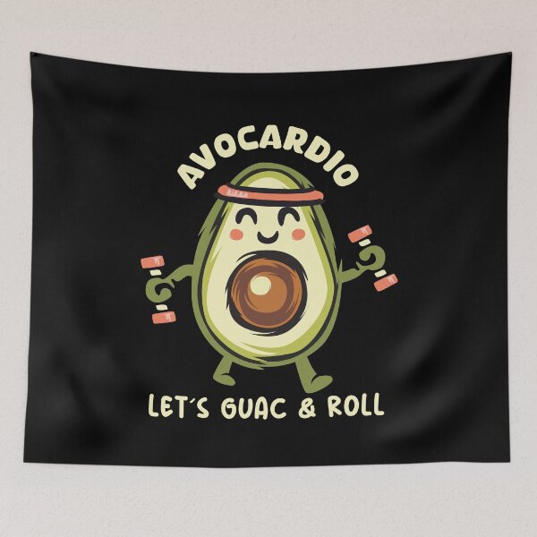 Item preview, Avocardio comic - funny fitness avocado designed and sold by AndreMi.