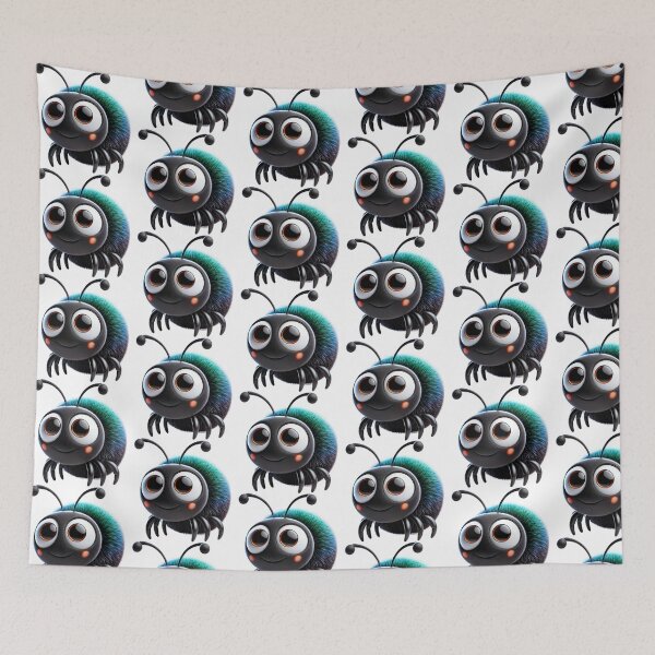 Item preview, Adorable Pinacate Beetle designed and sold by Sillytoe.