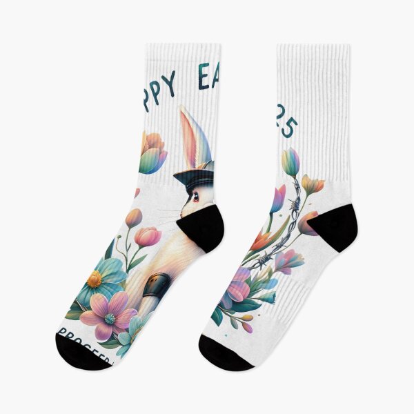 Item preview, Hoppy Easter 2025: Proceed With Caution Bunny Design designed and sold by AnnDesignStudio.