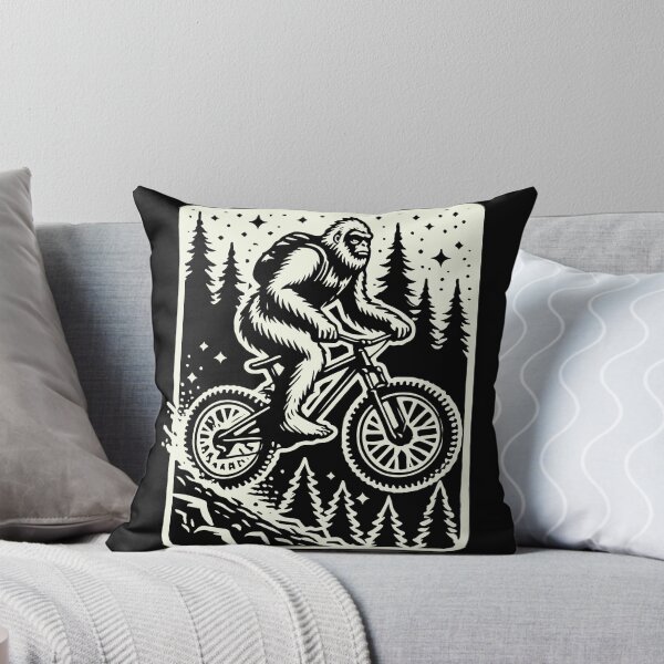 Item preview, Bicycle Adventure With Bigfoot In The Forest designed and sold by LuminOrb.