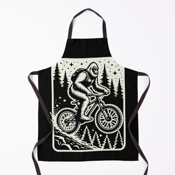 Item preview, Bicycle Adventure With Bigfoot In The Forest designed and sold by LuminOrb.