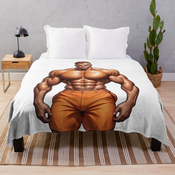 Item preview, Ultra Muscular Bodybuilder Sticker – Bold Fitness Art #110 designed and sold by ForeverPrintsOK.