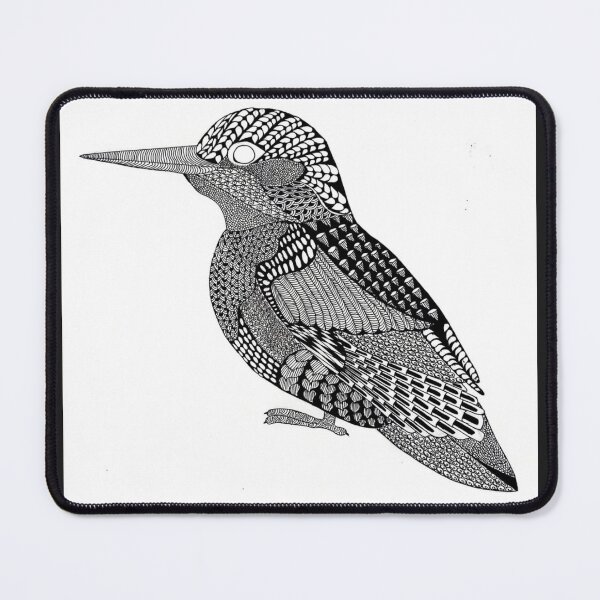 Item preview, Unique Zentangle Bird Art designed and sold by NivyasArtistry.
