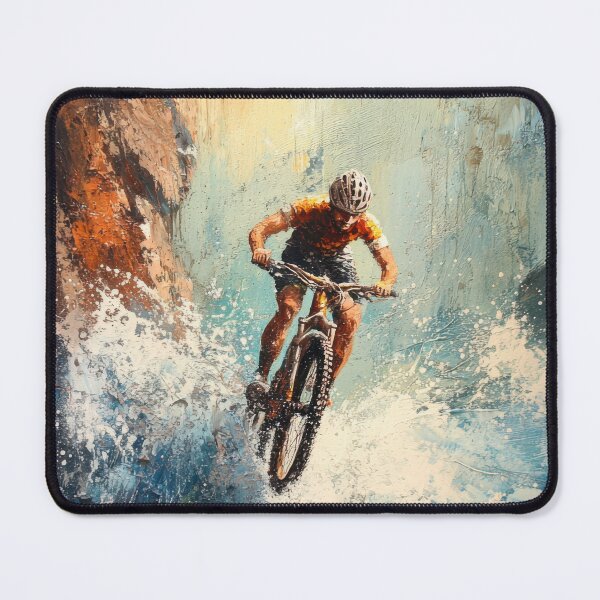Item preview, Ride the Wild – Extreme Mountain Biking Art Tee designed and sold by AchaRat.
