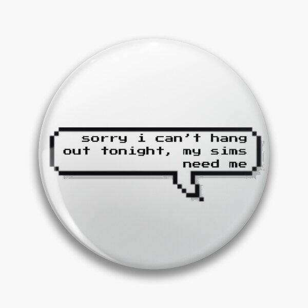 Item preview, My Sims need me text bubble designed and sold by faerie.creations.