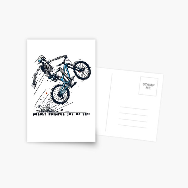 Item preview, Bicycle Wildly Painful Joy Of Life designed and sold by LuminOrb.