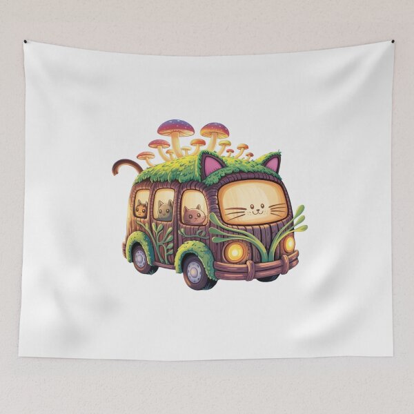 Item preview, Fantasy Forest Cat Bus designed and sold by SignumShop.