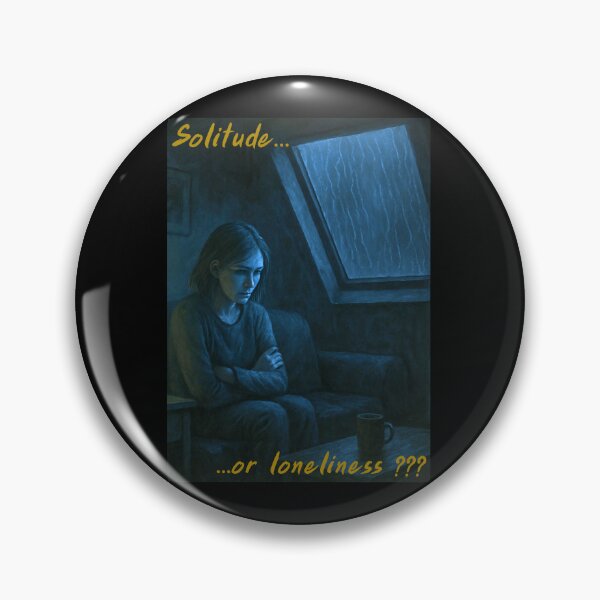 Item preview, Solitude or loneliness? designed and sold by JanuaryLady.