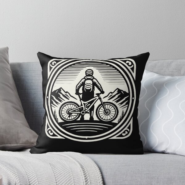 Item preview, Mountainbike Adventure Bicycle Mountain Landscape designed and sold by LuminOrb.