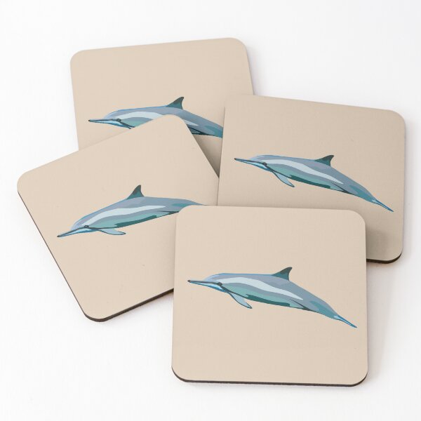 Item preview, S is for Spinner Dolphin, Spinner Dolphin – Playful Ocean Mammal Wildlife Art designed and sold by PrettylittlepastelUk.