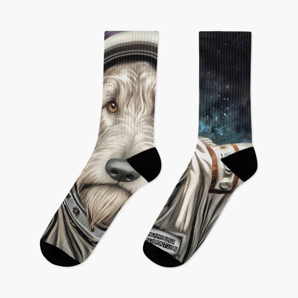 Item preview, Irish Wolfhound Space Exploration  designed and sold by NikkiBear67.