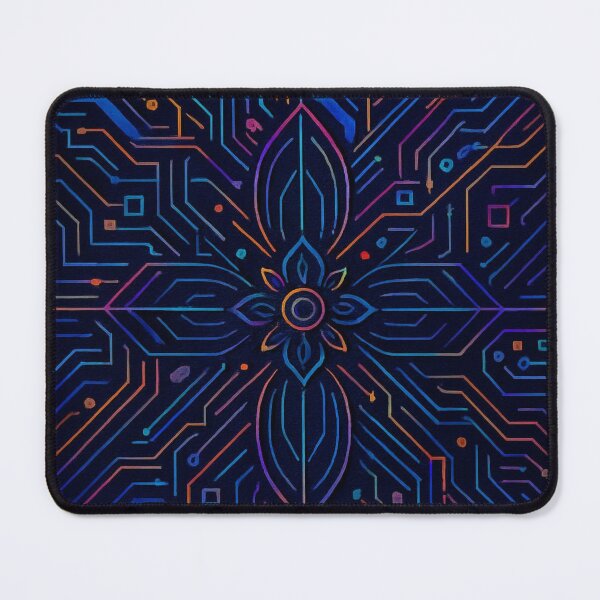 Item preview, Digital Bloom: The Heart of the Circuit designed and sold by DarkEchoDesigns.