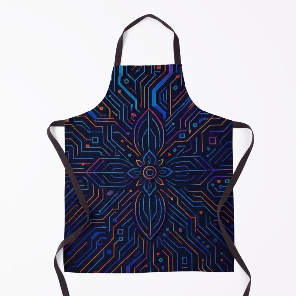 Item preview, Digital Bloom: The Heart of the Circuit designed and sold by DarkEchoDesigns.