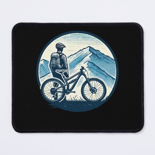 Item preview, Mountain Bike Adventure Bike Lovers Landscape designed and sold by LuminOrb.