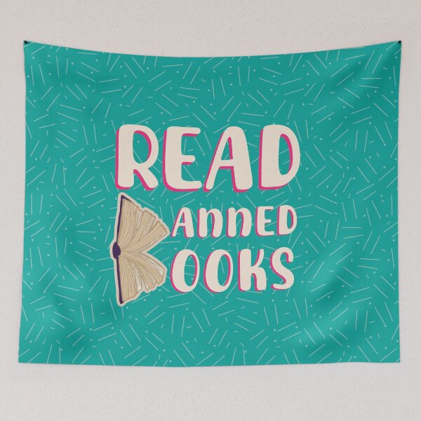 Item preview, READ BANNED BOOKS designed and sold by eclectickatie.